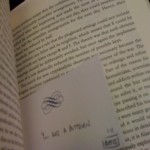 photo "You Are a Pattern" - left inside The Code Book by Simon Singh shelved in Technology section @ Barnes and Noble (10000 Research Blvd #158 78759)